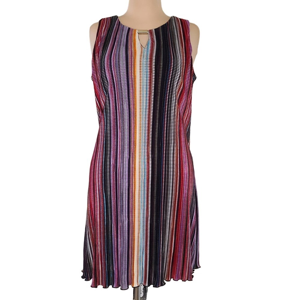 NWT Ronni Nicole Striped Shift Dress size 10